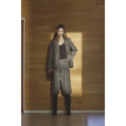 Veyacc check bermunda Co'Couture, brown