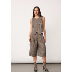 Veyacc check bermunda Co'Couture, brown