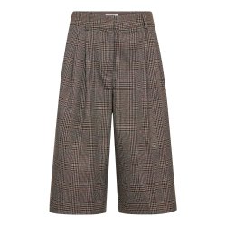 Veyacc check bermunda Co'Couture, brown
