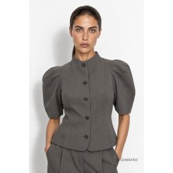 Unity 3 blouse Levet� Room, dark grey melange
