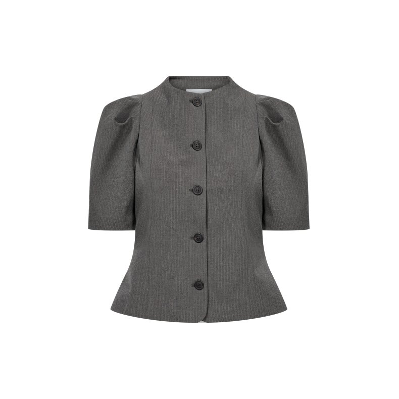 Unity 3 blouse Levet� Room, dark grey melange