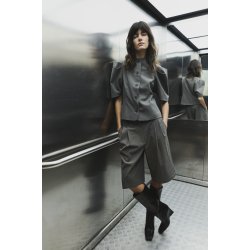 Unity 3 blouse Levet� Room, dark grey melange