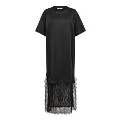 Larson mix lace dress CoCouture, black