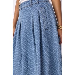 Anto anya pleat skirt Co'Couture, light denim