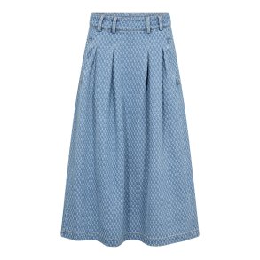 Anto anya pleat skirt Co'Couture, light denim