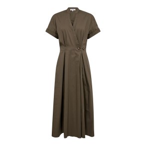 Elara ss wrap dress Co'Couture, olive