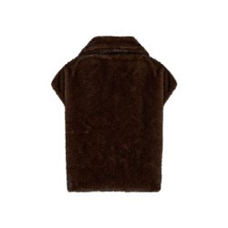 Ulle 2 waistcoat Levet� Room, coffee bean 