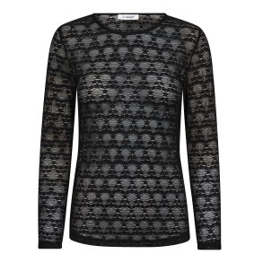 Barie o-neck blouse Co'Couture, black