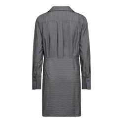 Lyvia pin wrap dress Co'Couture, mid grey