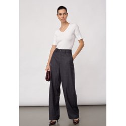 Elora check barrel pant Co'Couture, dark grey