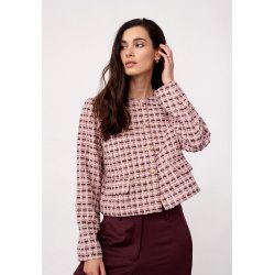 Tika boucle jacket Co'Couture, dusty rose