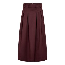Terry pleat skirt Co'Couture, wine red