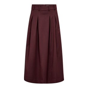 Terry pleat skirt Co'Couture, wine red