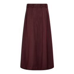 Terry pleat skirt Co'Couture, wine red