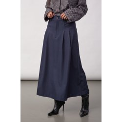 Luna new pocket pleat skirt Co'Couture, navy