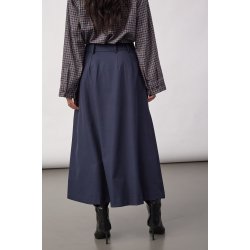 Luna new pocket pleat skirt Co'Couture, navy