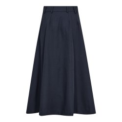 Luna new pocket pleat skirt Co'Couture, navy
