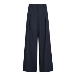 Luna pleat pant Co'Couture, navy