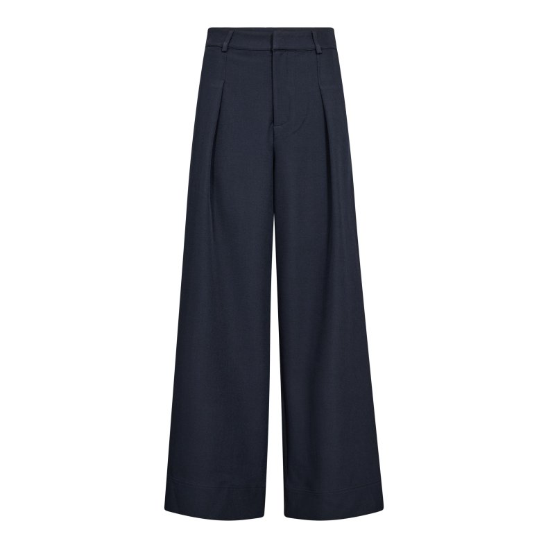 Luna pleat pant Co'Couture, navy