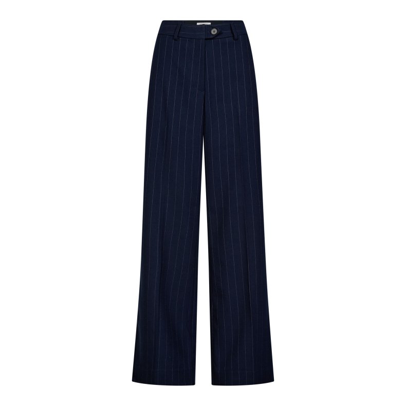 Gabie pin wide pant Co'Couture, navy