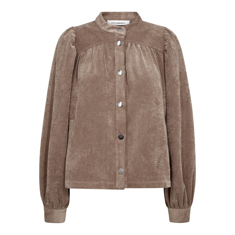 Daisy cord shirt Co'Couture, walnut