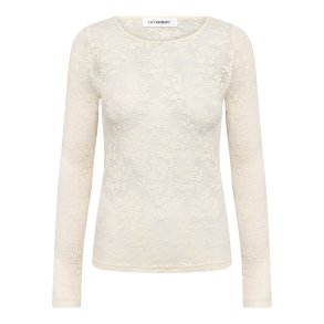 Birta o-neck blouse Co'Couture, off-white