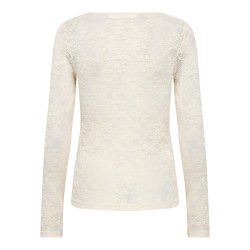 Birta o-neck blouse Co'Couture, off-white
