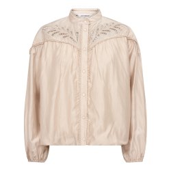 Melin balloon lace shirt Co'Couture, champagne