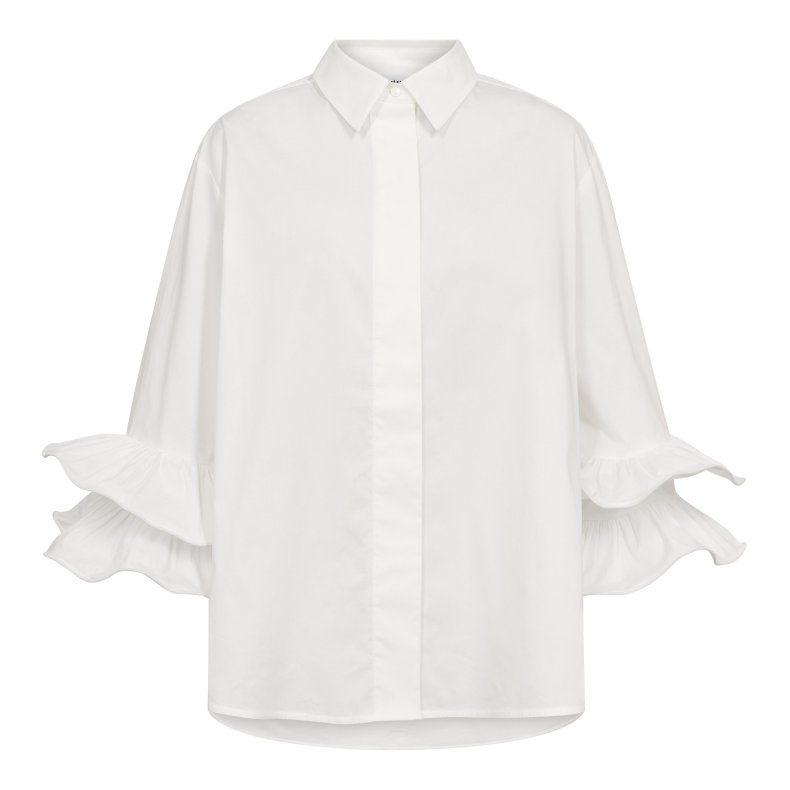 Halen flare shirt Co'Couture, white