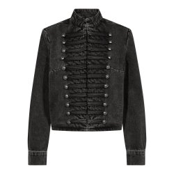 Jace denim officer jacket Co'Couture, black