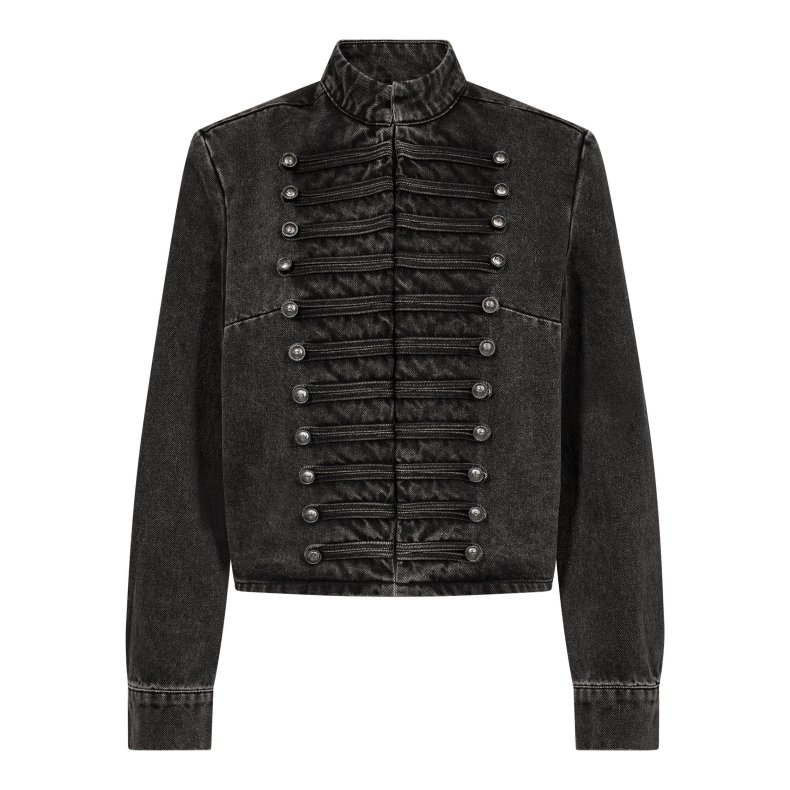 Jace denim officer jacket Co'Couture, black