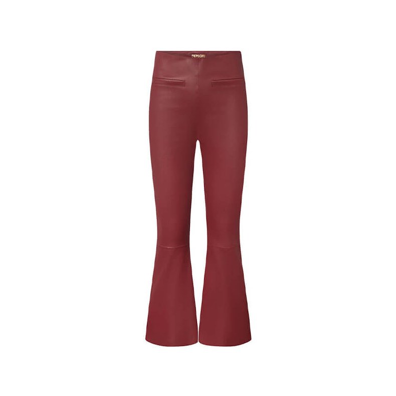 Ava RW flare 7/8 pants Depeche, racing red