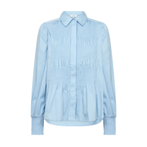 LR-Isla solid 117 shirt Levet, glacier blue