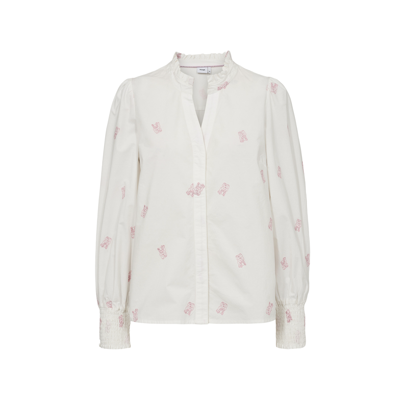 Nuyuki shirt Nmph, cloud dancer