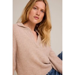 Clover knit SibinLinnebjerg, light sand