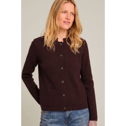 Dell cardigan SibinLinnebjerg, burgundy