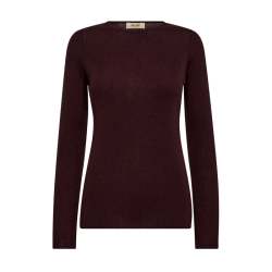 Bouch o-neck knit mos mosh, fudge