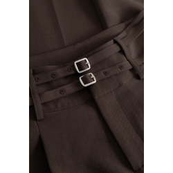 N-darryl hw pants Noella, chocolate