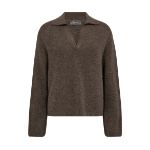 Thora aidy polo knit mos mosh, falcon