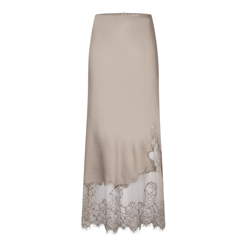 Wila skirt Secon Female, plaza taupe
