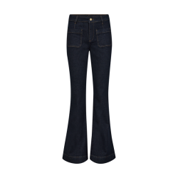 Ann Charlotte jeans wash rinse vicky IVY, denim blue