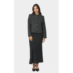 Denisa boucle jacket Neo Noir, black