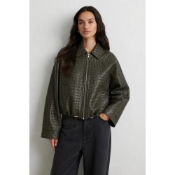Vermont leather jacket Second Female, black olive