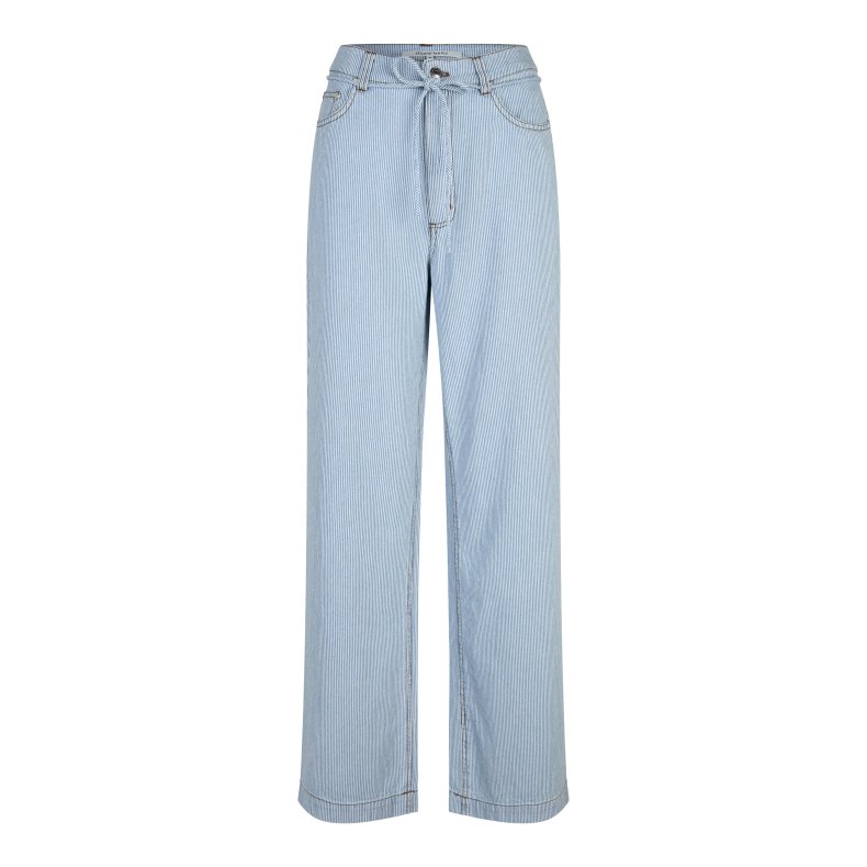 Marseilles jeans Second Female, light blue stripe
