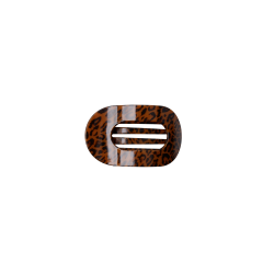Bcmilla hair claw Black Colour, brown leo