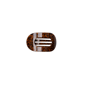 Bcmilla hair claw Black Colour, brown leo