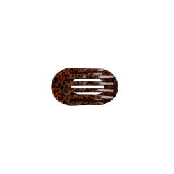 Bcmilla hair claw Black Colour, brown leo