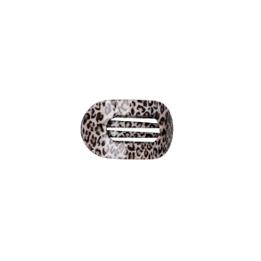 Bcmilla hair claw Black Colour, white leo