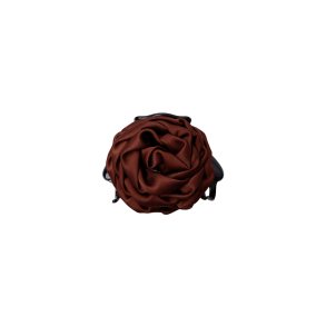 Bcsimona flower satin hair claw Black Colour, coffee
