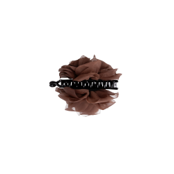 Bcines organza hair claw Black Colour, coffee